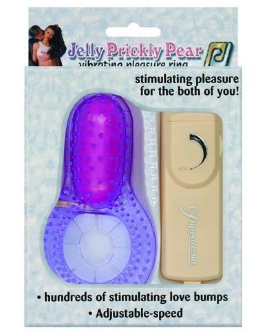 Sex Toy Buys : Jelly Vibro-matic Stimulating Ring -Lavender