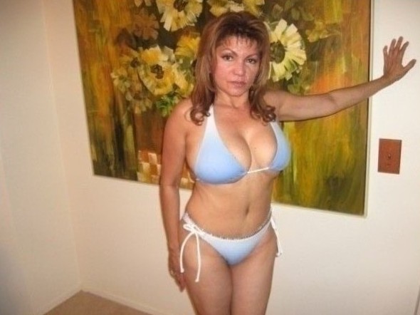 Brazillian wife in Vegas, bikini