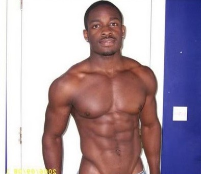Muscular Black Male